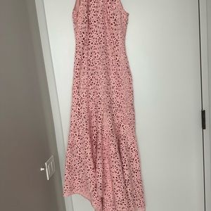 Lace Pink Shoshanna Gown